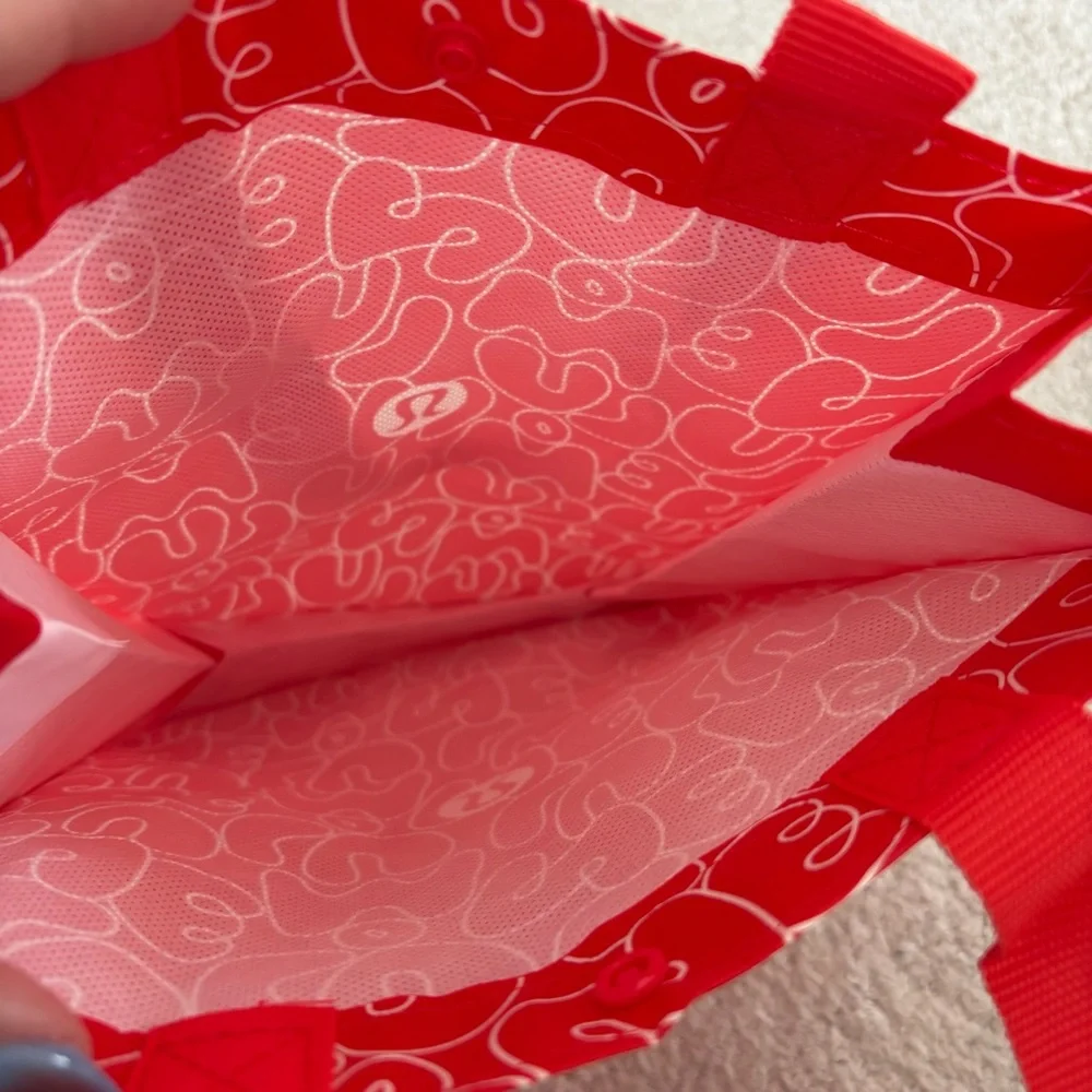 lululemon athletica Graphic Red Small Tote